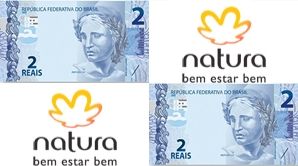 Dois Reais em Produtos Natura